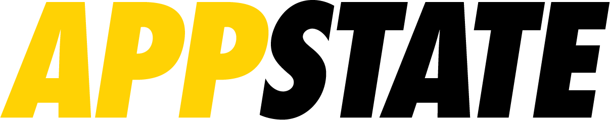 App State logo - gold and black App State logo - gold and black