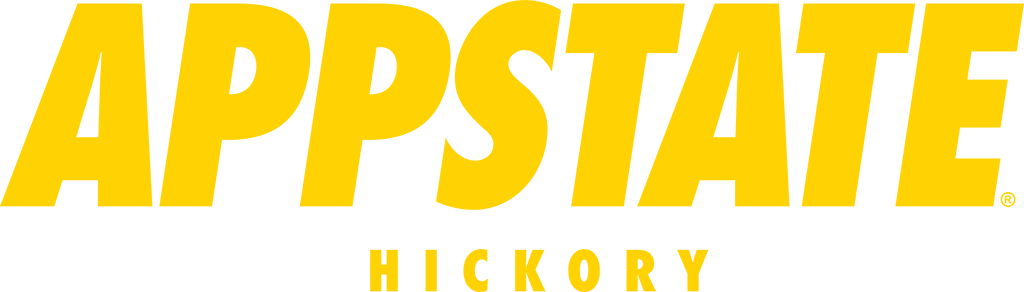 AppState Hickory logo with registration mark - gold