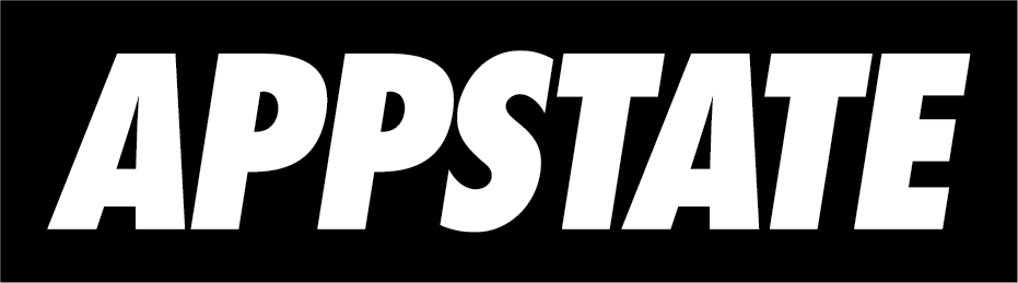 App State logo - white App State logo - white
